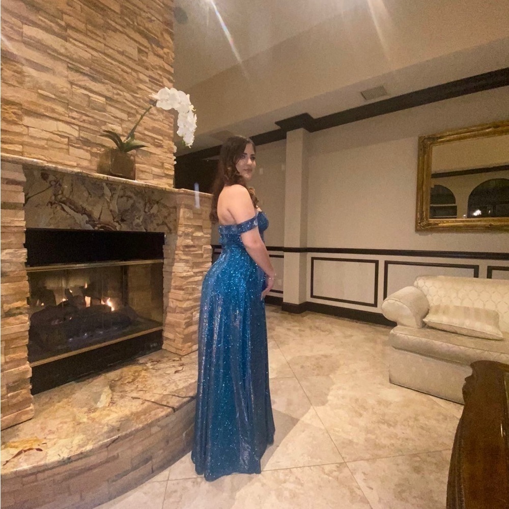 Sparkling Blue Gown